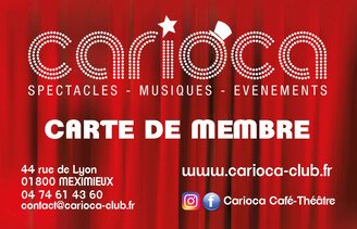 Carte de membre du Carioca Club